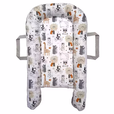 سرویس خواب 4 تکه نوزاد طرح شیر