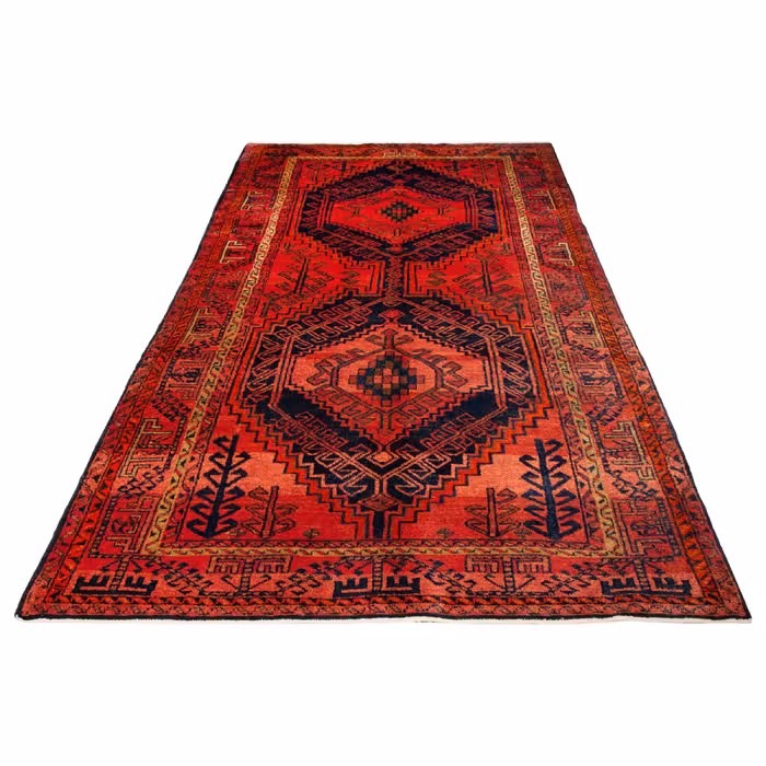 فرش دستبافت پنج متری مدل مشکین کد 971231