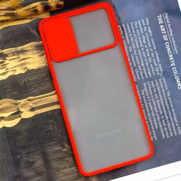 کاور کیوسک مدل KMHFZLD-KSRMC-1 مناسب برای گوشی موبایل سامسونگ Galaxy A71 به همراه محافظ صفحه نمایش