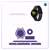 برچسب ماهوت طرح Matte-BlueBerry مناسب برای ساعت هوشمند سامسونگ Galaxy Watch Active 2 44mm