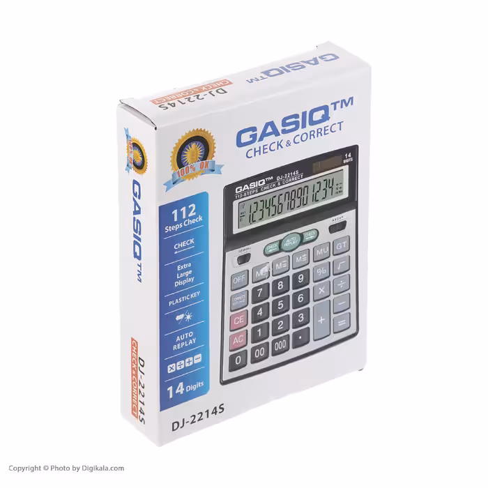 ماشین حساب گاسیکیو مدل DJ-2214S