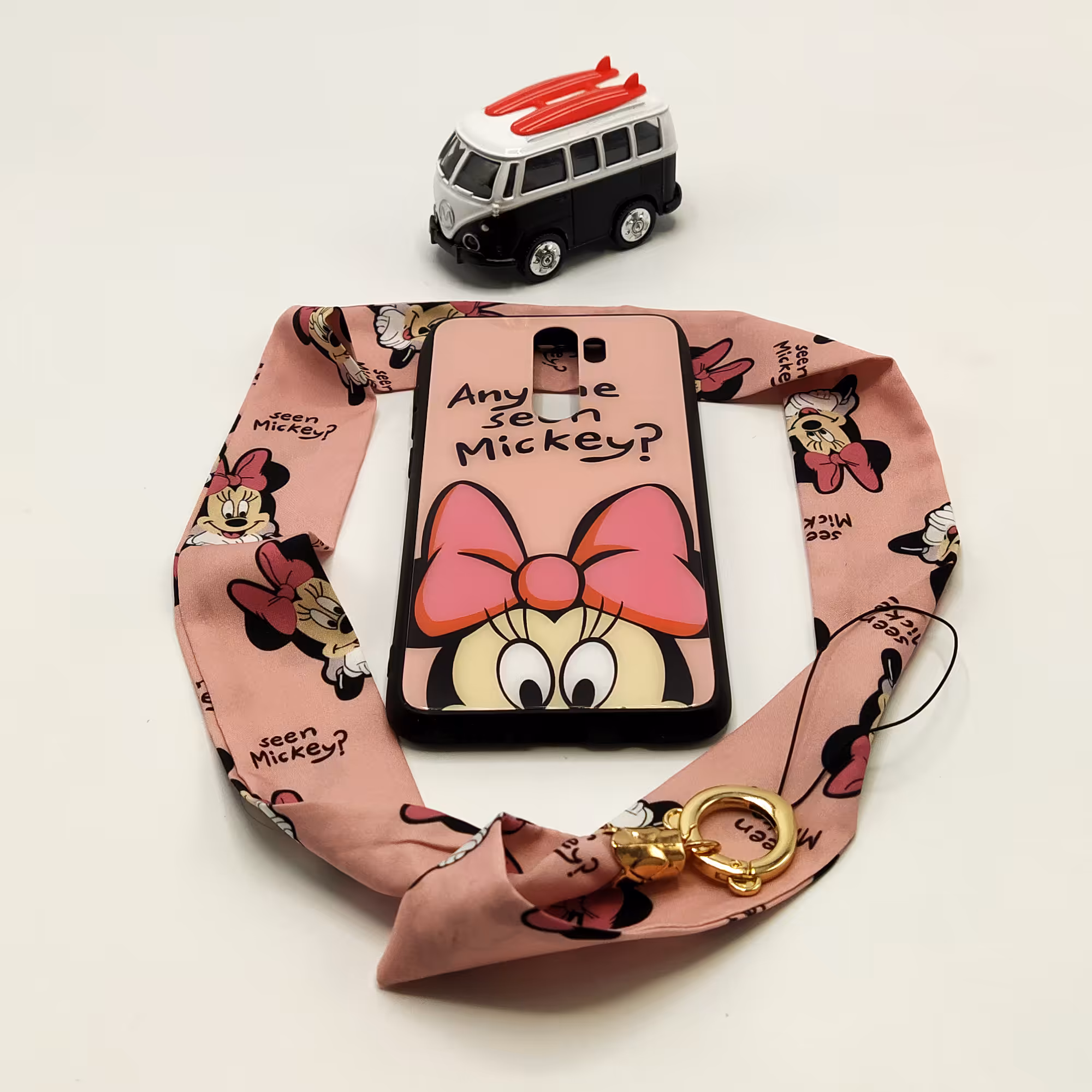 کاور مدل مینی ماوس کد 04 مناسب برای گوشی موبایل شیائومی Redmi Note 8 Pro به همراه بند