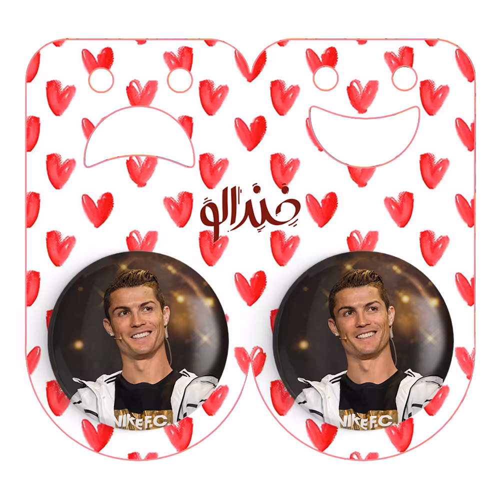 پیکسل خندالو مدل کریستیانو رونالدو کد 13947 به همراه مگنت