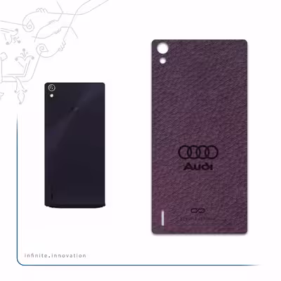برچسب پوششی ماهوت مدل PL-AUDI مناسب برای گوشی موبایل هوآوی Ascend P7