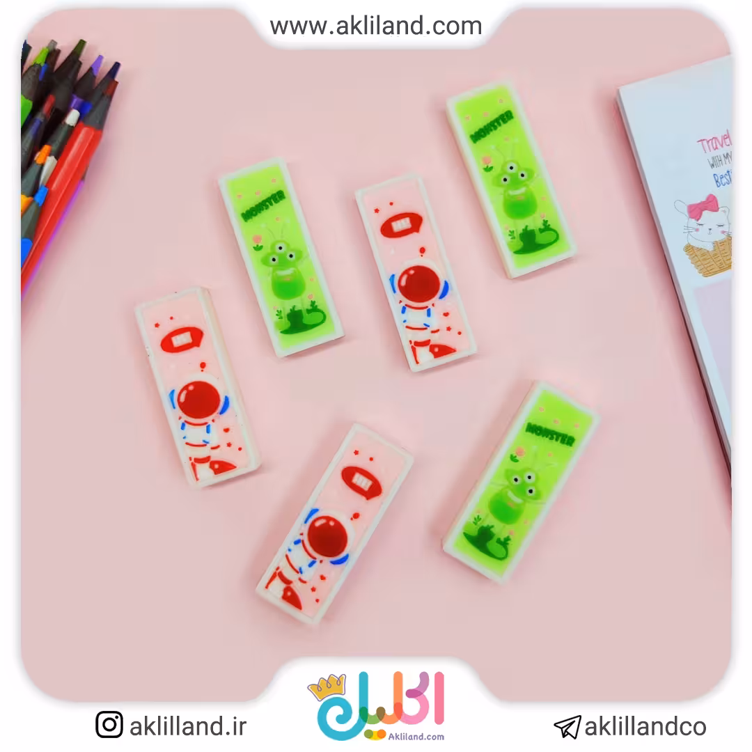 پاک کن ژله ای فضایی