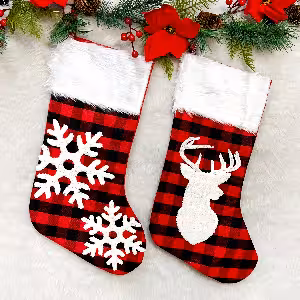 اویز جوراب کریسمس 50 سانت دو مدل کد 205-42