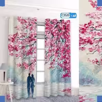 پرده تصویری طرح عاشقانه برند پرنا