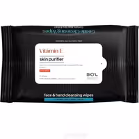 دستمال مرطوب پاک کننده دست و صورت آقایان بیول حاوی ویتامین E بسته 10 عددی