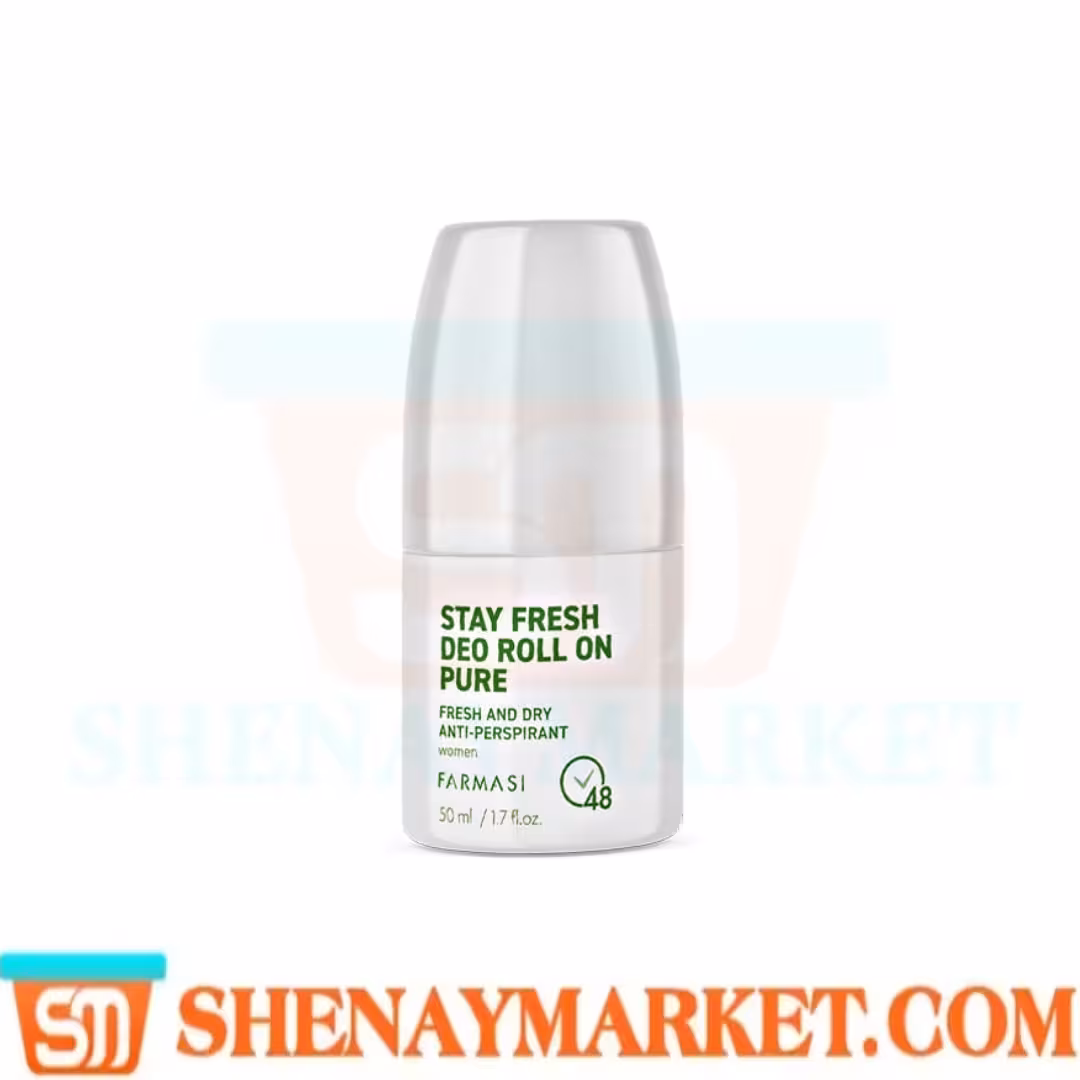 مام رول ضد تعریق دئودورانت زنانه فارماسی مدل pure حجم 50 میل