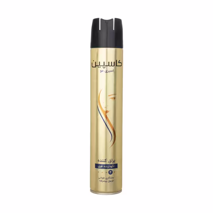 اسپری مو کاسپین مدل Hair Spray Gloss 02 حجم 500 میلی لیتر
