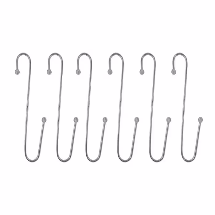 آویز لیوان طرح اس کد S1 بسته 6 عددی