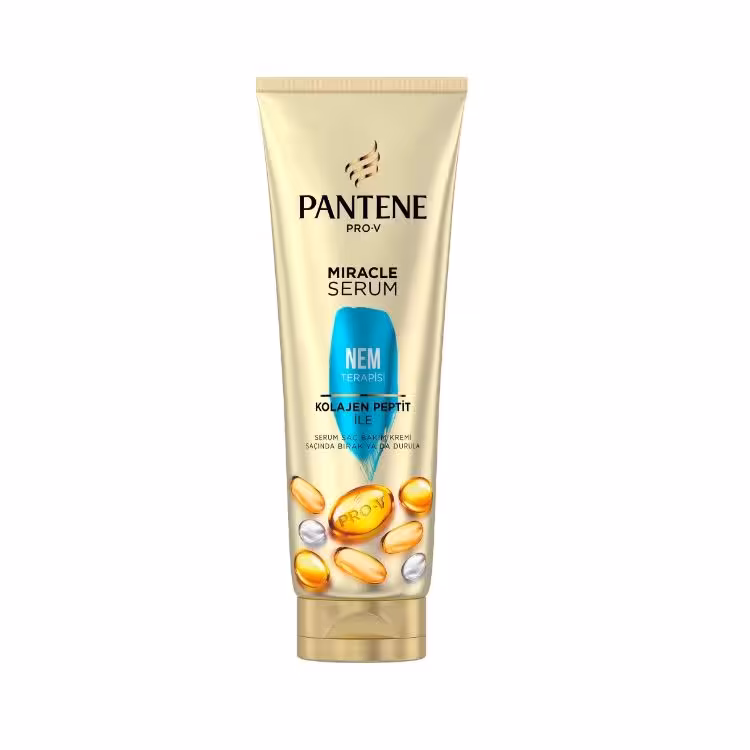 کرم مراقبت از مو چند منظوره پنتن سری Miracle Serum مدل Nem Terapisi مناسب موهای آسیب دیده 200 میل