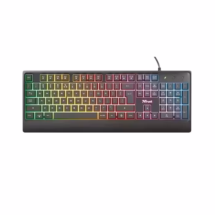 کیبورد گیمینگ تراست Ziva Gaming LED