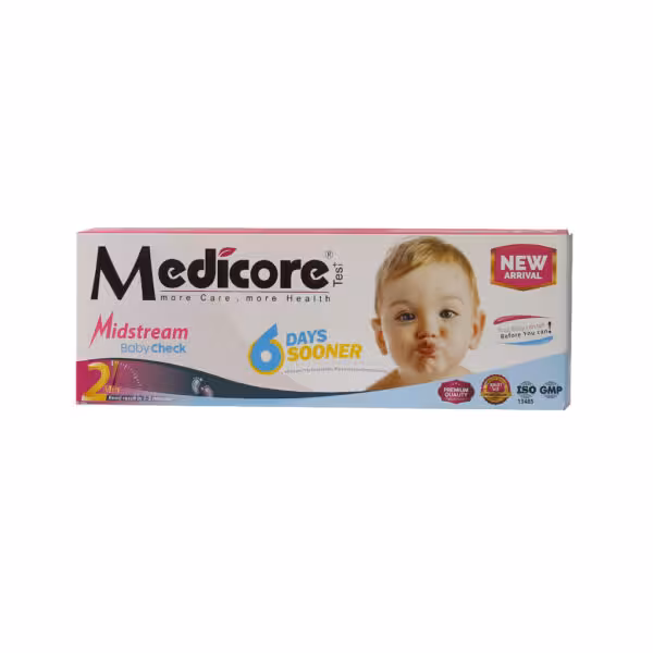 بی بی چک مدیکورMedicore PregnancyTest