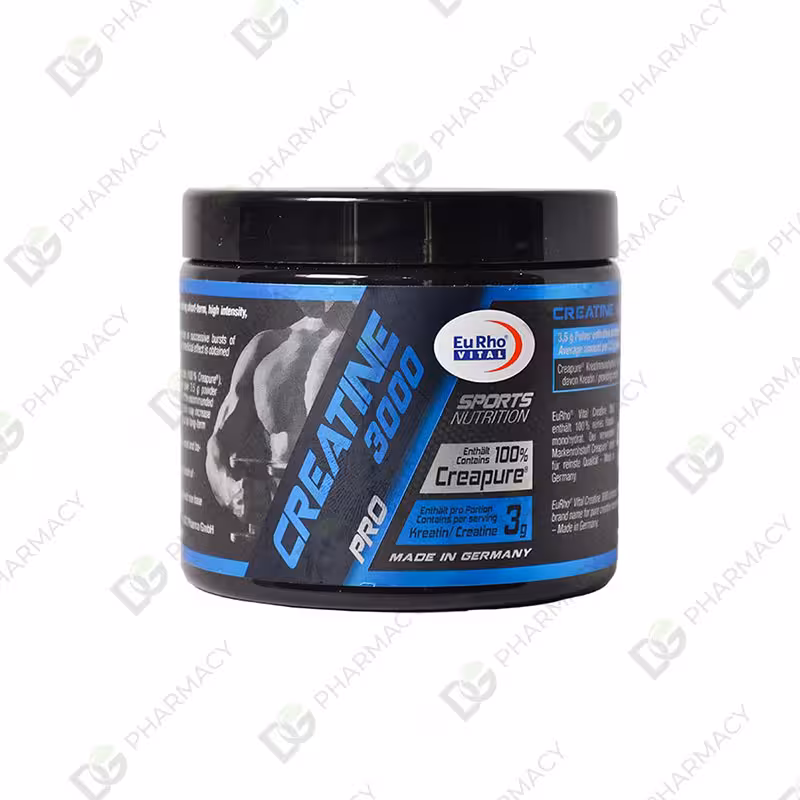 کراتین یوروویتال 3000 - 250 گرم دیجی فارماسی