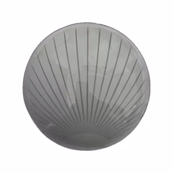 حباب شیشه ایی قطر 172 میلیمتر مدل (بشقابی)