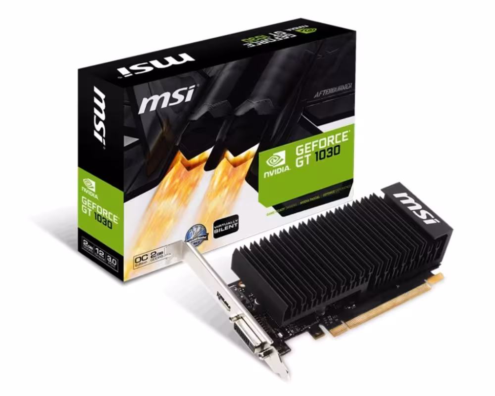 کارت گرافیک ام اس آی GT 1030 2GH LP OCV1