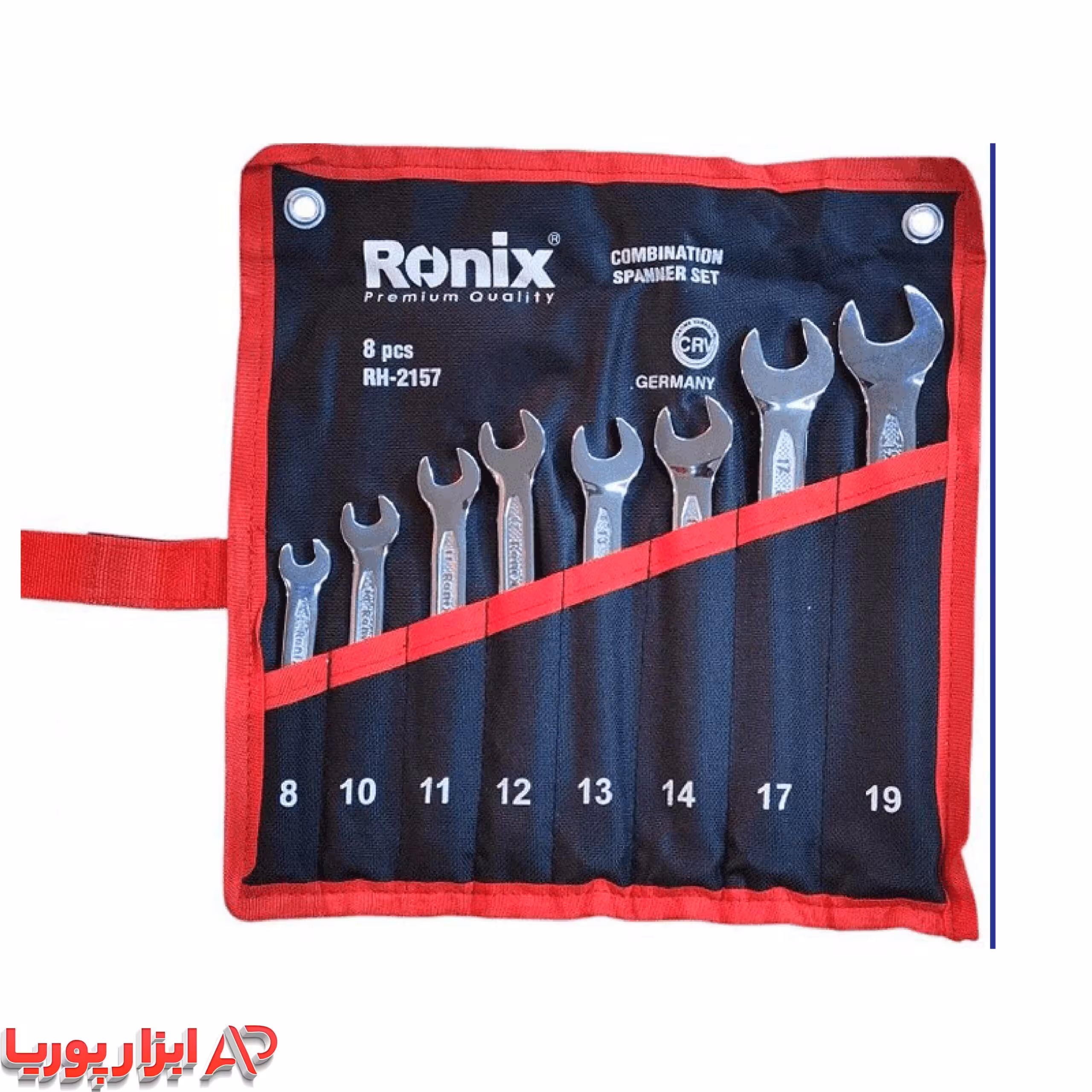 مجموعه آچار یکسر رینگ و یکسر تخت رونیکس مدل RH-2157