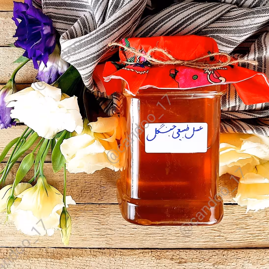 عسل طبیعی جنگل، خام