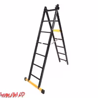 نردبان 14 پله مهرنگار مدل GALAXY به همراه پایه تعادل