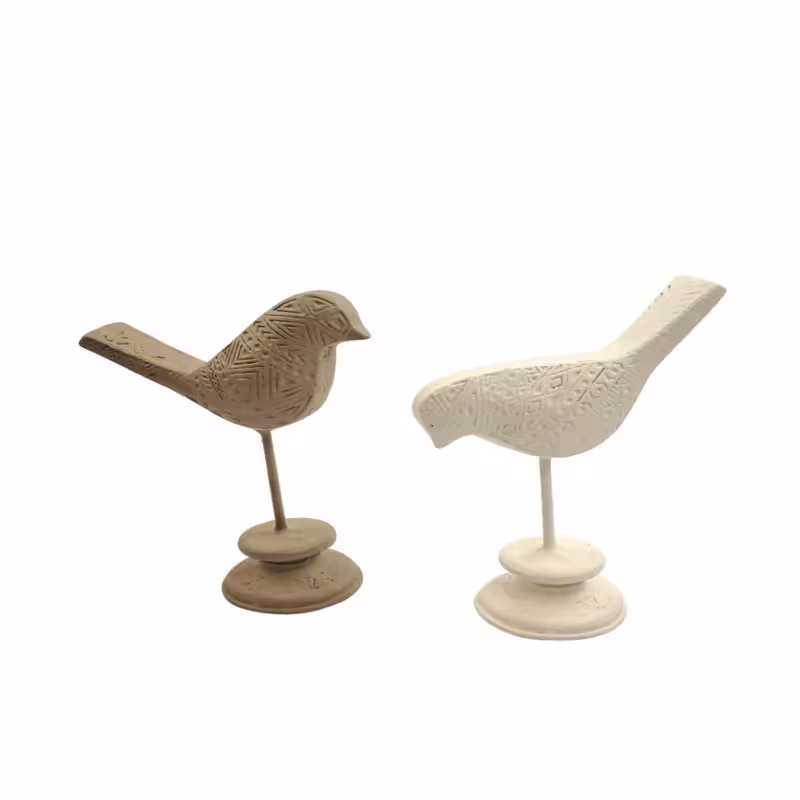 مجسمه مدل مرغ آمین کد 02 مجموعه 2 عددی