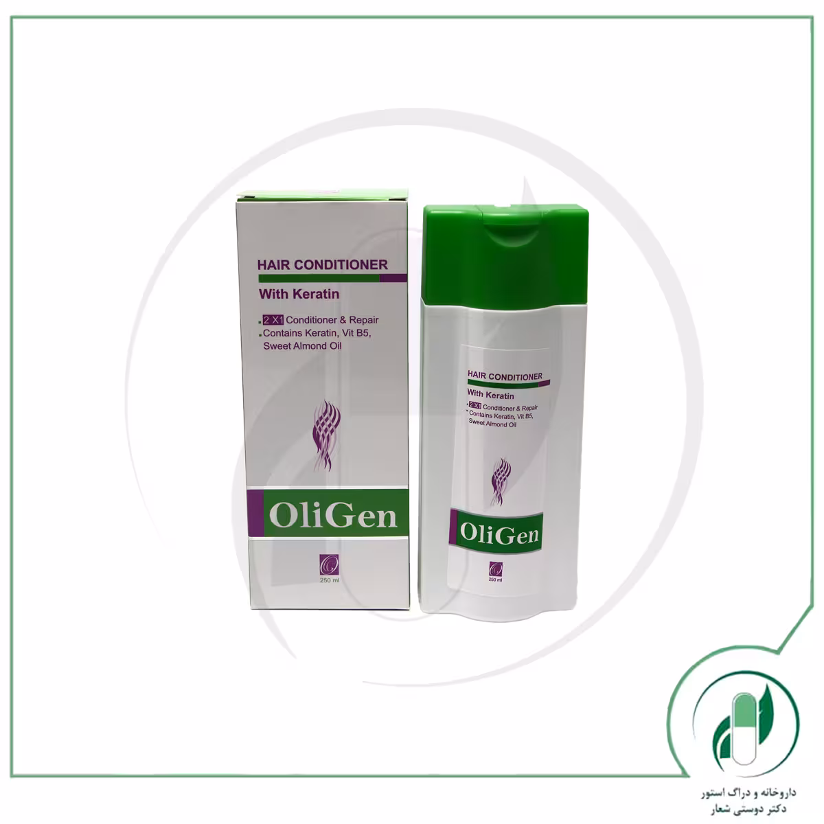 نرم کننده موی سر حاوی کراتین الی ژن – oligen