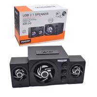 اسپیکر 3 تکه بلوتوث فلش مموری رقص نور دار AC Macher MR-255