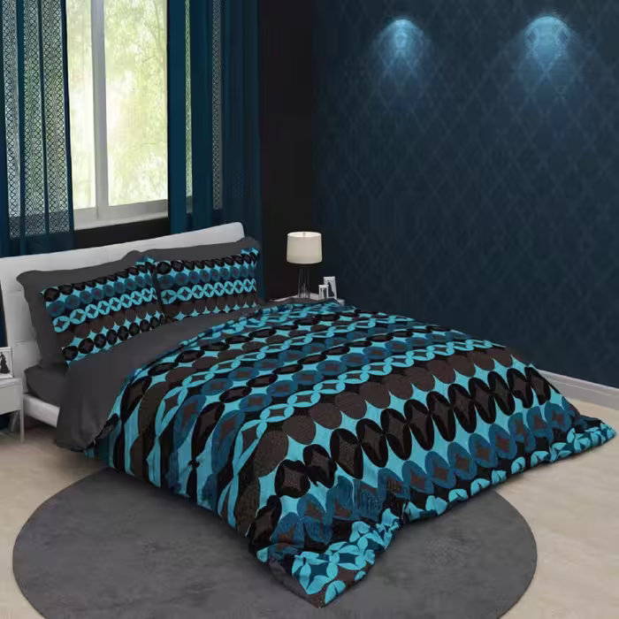 سرویس لحاف روتختی ترکسان کد D240 دو نفره 6 تکه