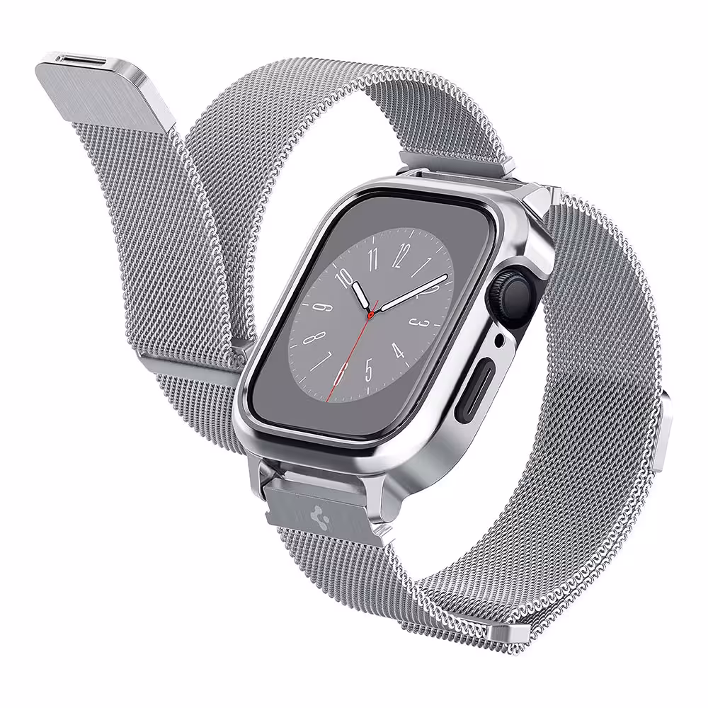 بند اپل واچ اسپیگن 44/45 Spigen Metal Fit Pro
