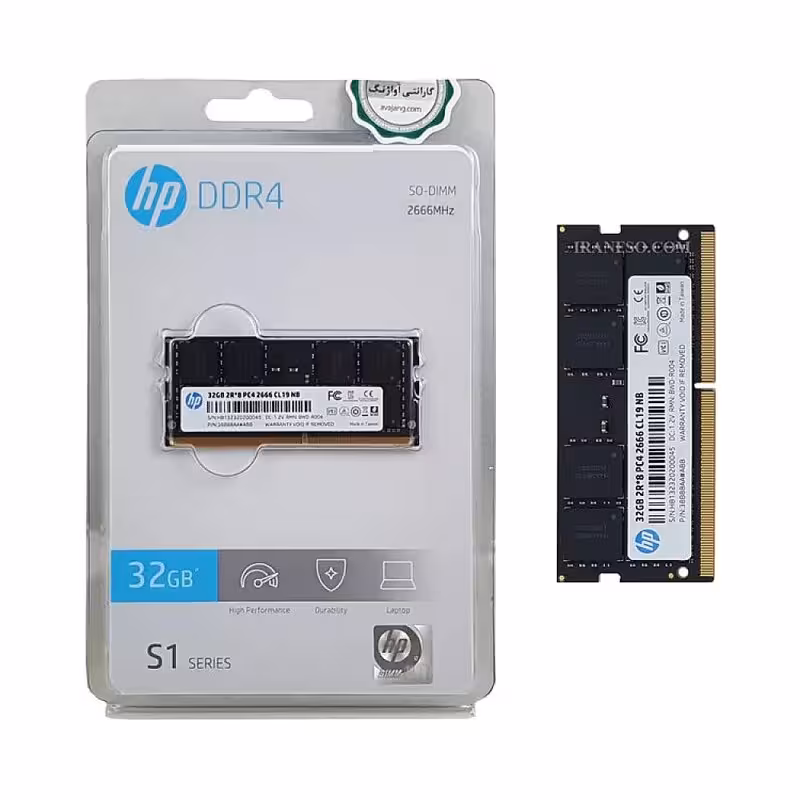 رم لپ تاپ 32 گیگ اچ پی DDR4-2666 MHZ 1.2V
