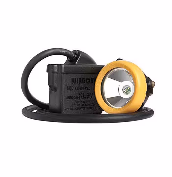 چراغ پیشانی ضدانفجار شارژی ویزدم Wizdom KL5M