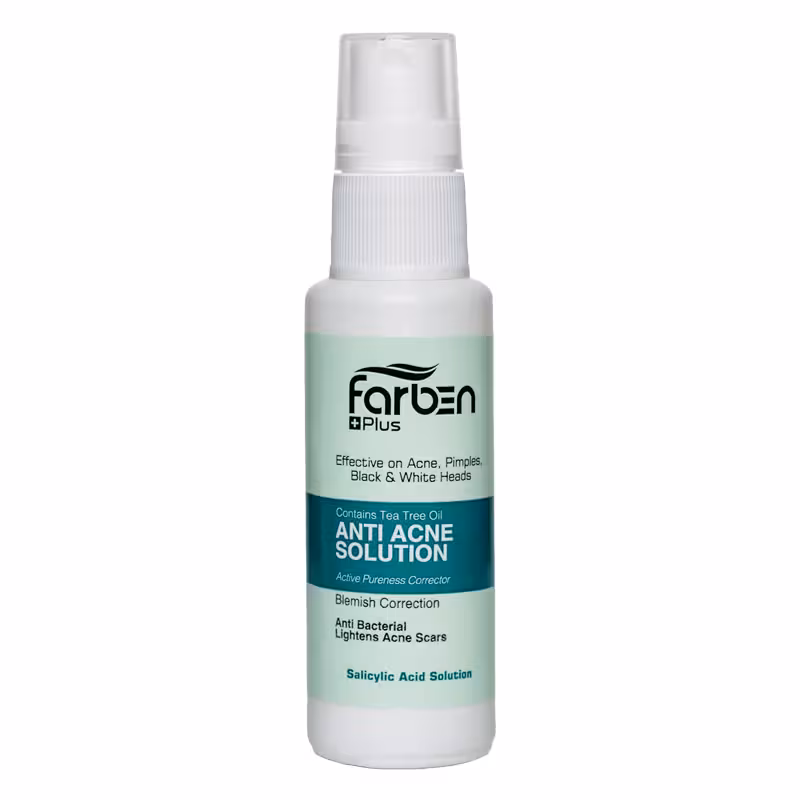 محلول ضد جوش و آکنه فاربن حجم 50 میل