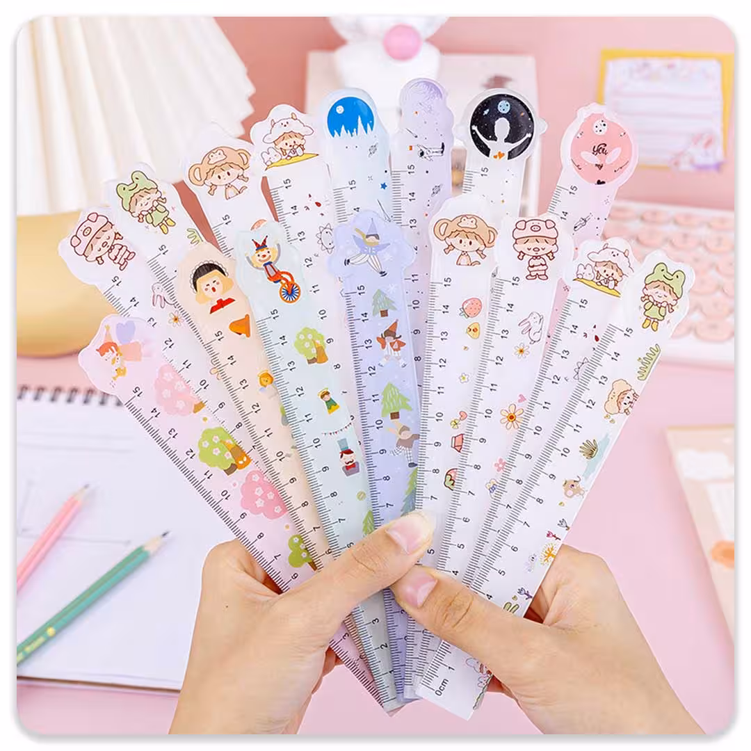 خط کش 15 سانتی پاپینز (مدل رندوم)