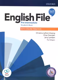 کتاب انگلیسی انگلیش فایل English File Pre Intermediate 4th Edition