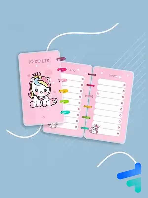 دفتر to do list طرح یونیکورن کد 91608