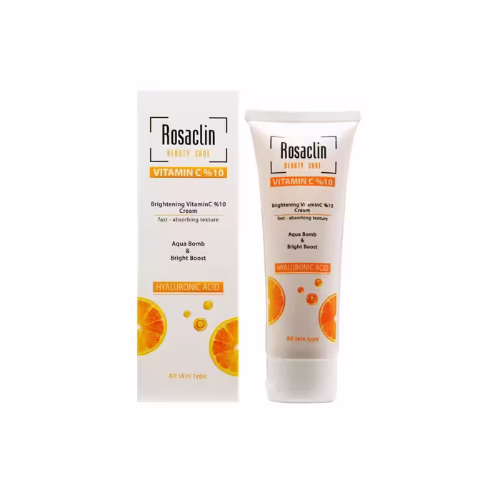 ژل کرم آبرسان ویتامین سی رزاکلین حجم 75ml اورجینال