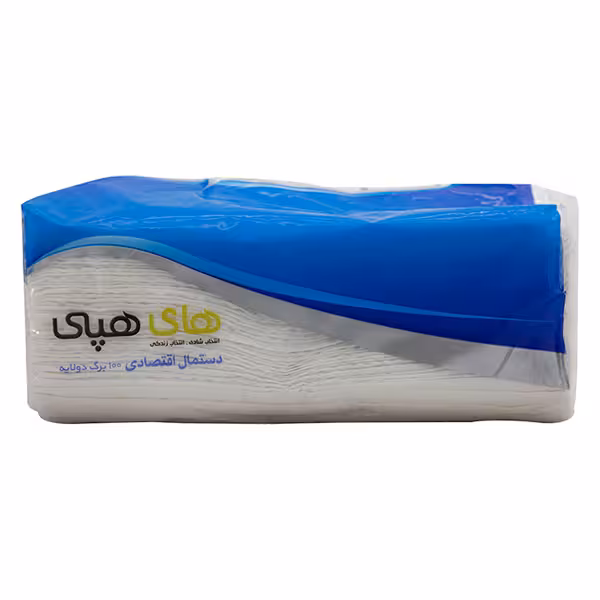 دستمال کاغذی اقتصادی های هپی 100 برگ