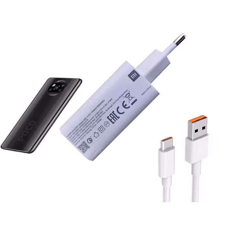 شارژر فست شارژ گوشی شیائومی POCO X3
