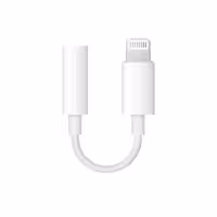 تبدیل اورجینال لایتنینگ به جک 3.5 میلیمتری Apple Lightning To 3.5mm Headphone Jack Adapter