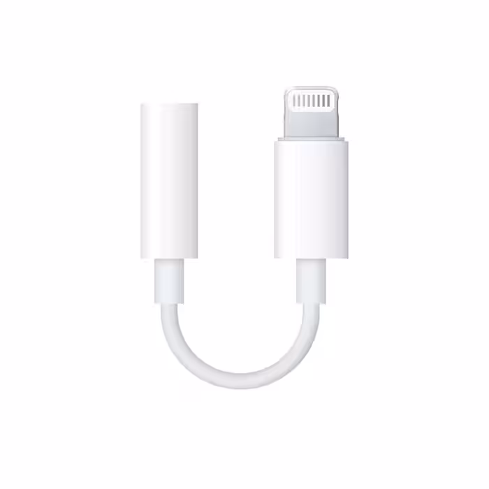 تبدیل اورجینال لایتنینگ به جک 3.5 میلیمتری Apple Lightning To 3.5mm Headphone Jack Adapter