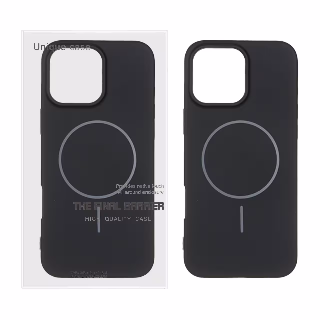 قاب سیلیکونی MagSafe محافظ لنزدار Apple iPhone 16 Pro Max