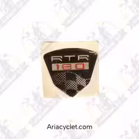 برچسب آرم روی کرپی آپاچی 180 ژله ای