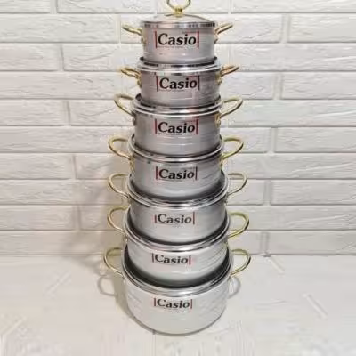 سرویس 14 پارچه روحی (طرح چدن) کاسیو