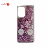 کاور گوشی سامسونگ مدل A52 با طرح دختر دوچرخه سوار