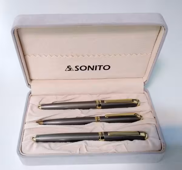 ست سه تایی خودکار و خودنویس و روان نویس سونیتو - SONITO کد 908