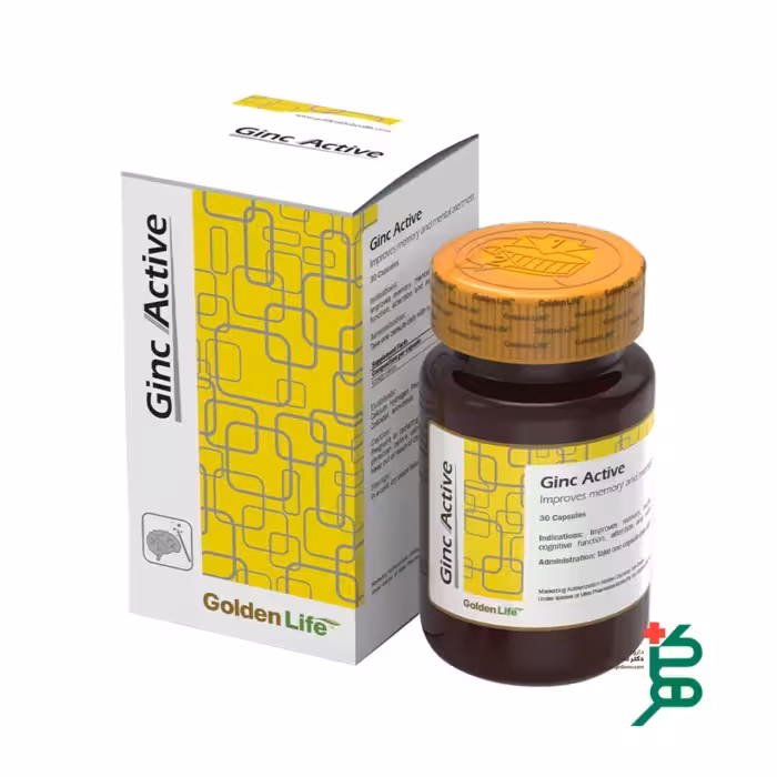 قرص جینک اکتیو گلدن لایف 30 عدد‎