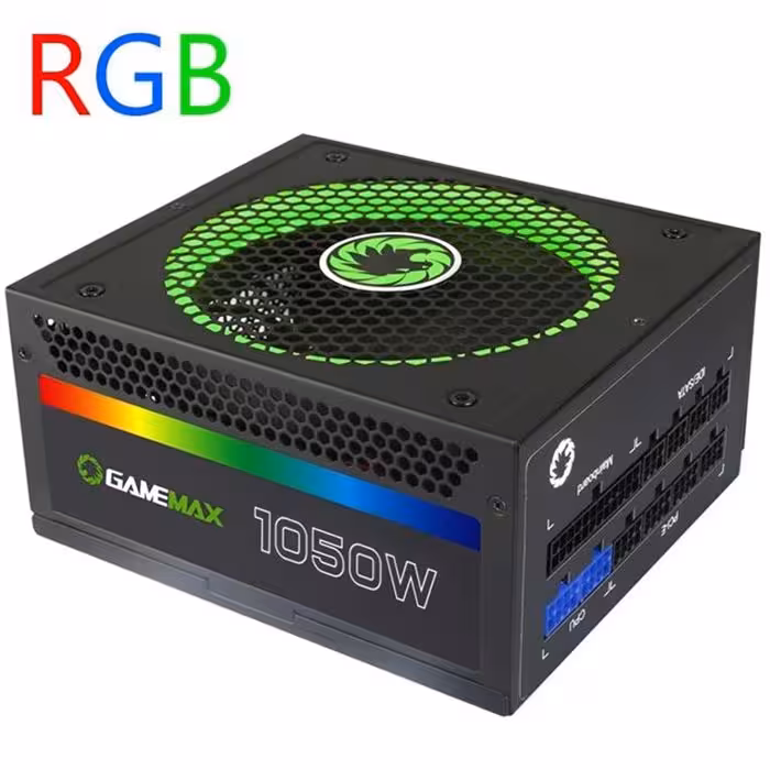 پاور تمام ماژولار گیم مکس مدل آر جی بی 1050