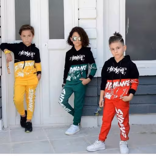 دو تیکه هودی وشلوار کد 343