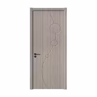 در اتاق MDF با روکش پی وی سی طرح CNC کد 4101