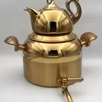 کتری قوری طلایی تیتیل